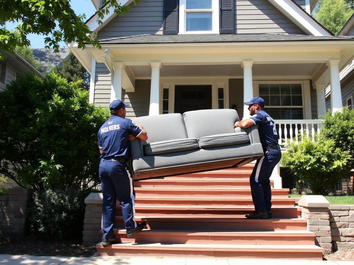 MNmovers crew carrying a couch